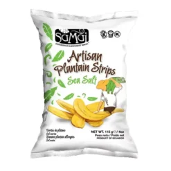 SaMai Artisan Plantain Strips tengeri sós - 115g