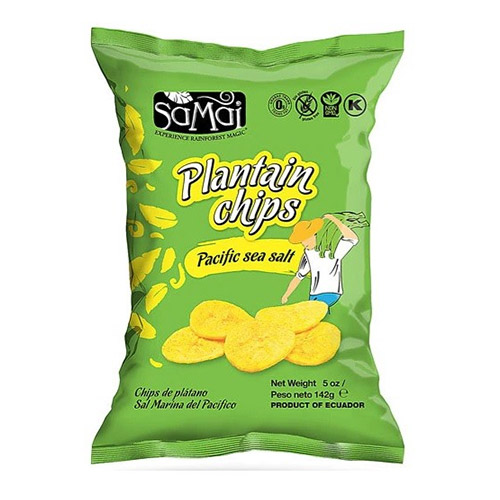 SaMai Plantain chips tengeri sós - 142g