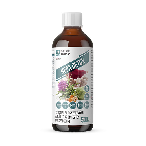 Natur Tanya Hepa Detox máj méregtelenítő koncentrátum - 500ml