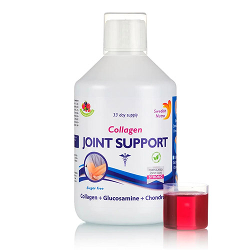 Swedish Nutra Joint Support ízületvédő kollagénital cukormentes - 500ml