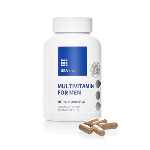 USA Medical Multivitamin férfiaknak - 60db