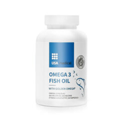USA Medical Golden Omega-3 halolaj kapszula - 60db