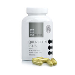 usa.medical-quercetin.jpg USA Medical Kvercetin kapszula cinkkel - 60db