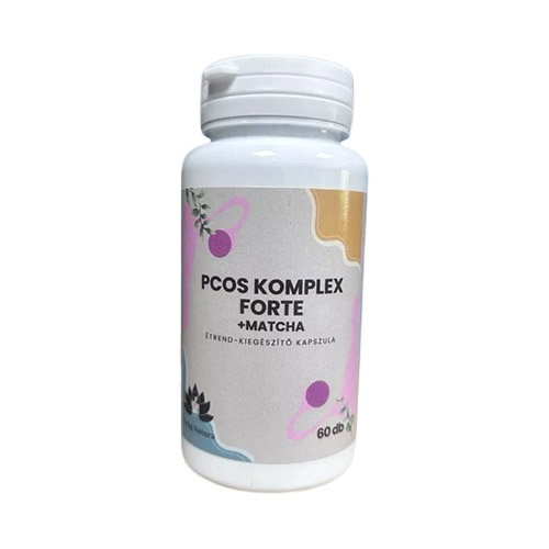 virag-natura-pcos-komplex-forte-matcha.jpg Virág Natura PCOS Komplex Forte + Matcha kapszula - 60db