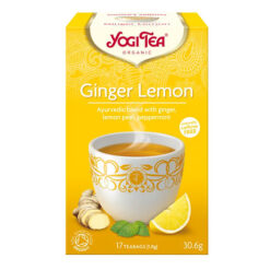 Yogi Tea Ginger Lemon citromos gyömbér teakeverék - 17x1.8g