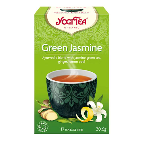 Yogi Tea Green Jasmine zöld jázmin teakeverék - 17x1.8g