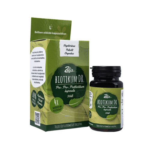 Zafír Biotikum pre- pro- és postbiotikum kapszula - 60db