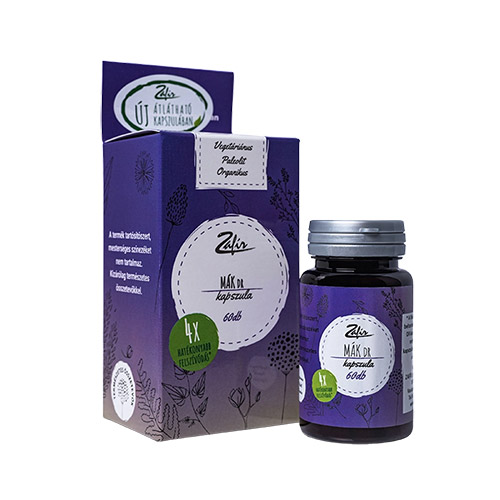 Zafír Mákolaj kapszula - 60db