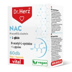 Dr. Herz NAC kapszula glicinnel - 60db