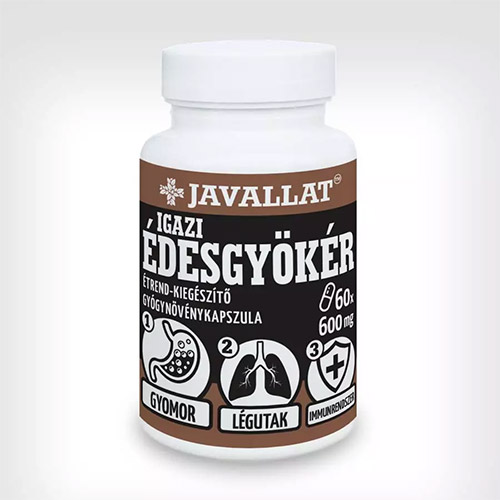 Javallat Igazi édesgyökér kapszula - 60db