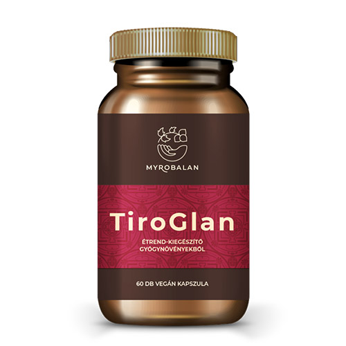 myrobalan-tiroglan-pajzsmirigy-alulmukodesre-60db.jpg Myrobalan TiroGlan pajzsmirigy-alulműködés elleni gyógynövény-komplex - 60db