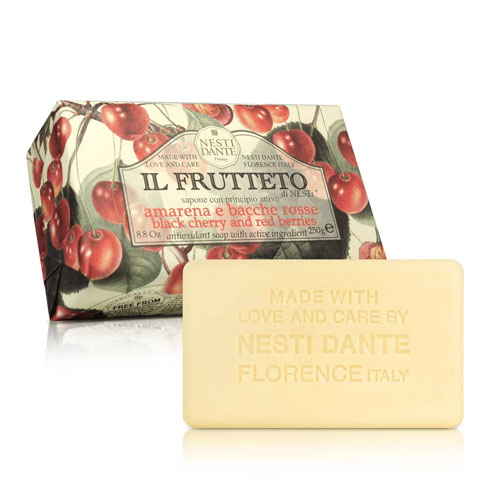 Nesti Dante Il Frutteto amaréna-piros gyümölcs natúrszappan - 250g
