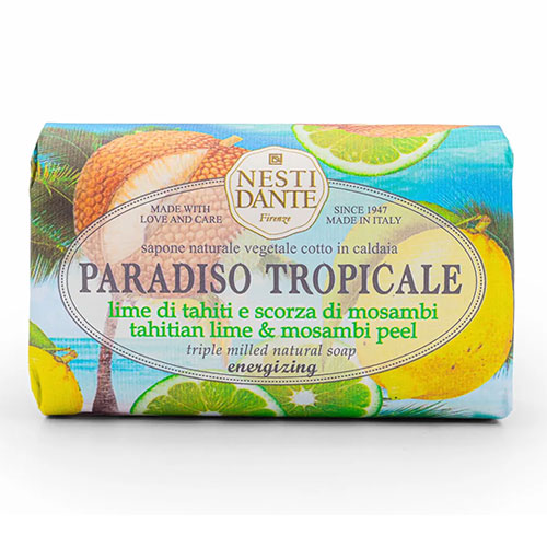 Nesti Dante Paradiso Tropicale Lime-mosambi energizáló natúrszappan - 250g