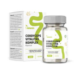 Netamin Cordyceps Vitalitás Komplex hernyógomba kapszula - 60db