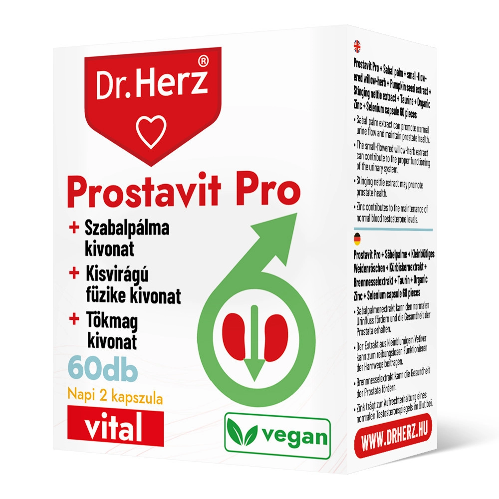 dr-herz-prostavit-pro.webp Dr. Herz Prostavit Pro kapszula - 60db