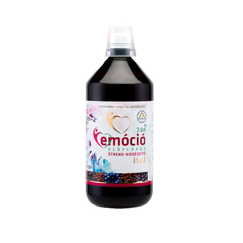 emocio-elofloras-ital-1000ml.jpg Emóció 7.84 élőflórás magas antioxidáns tartalmú étrendkiegészítő ital - 1000ml