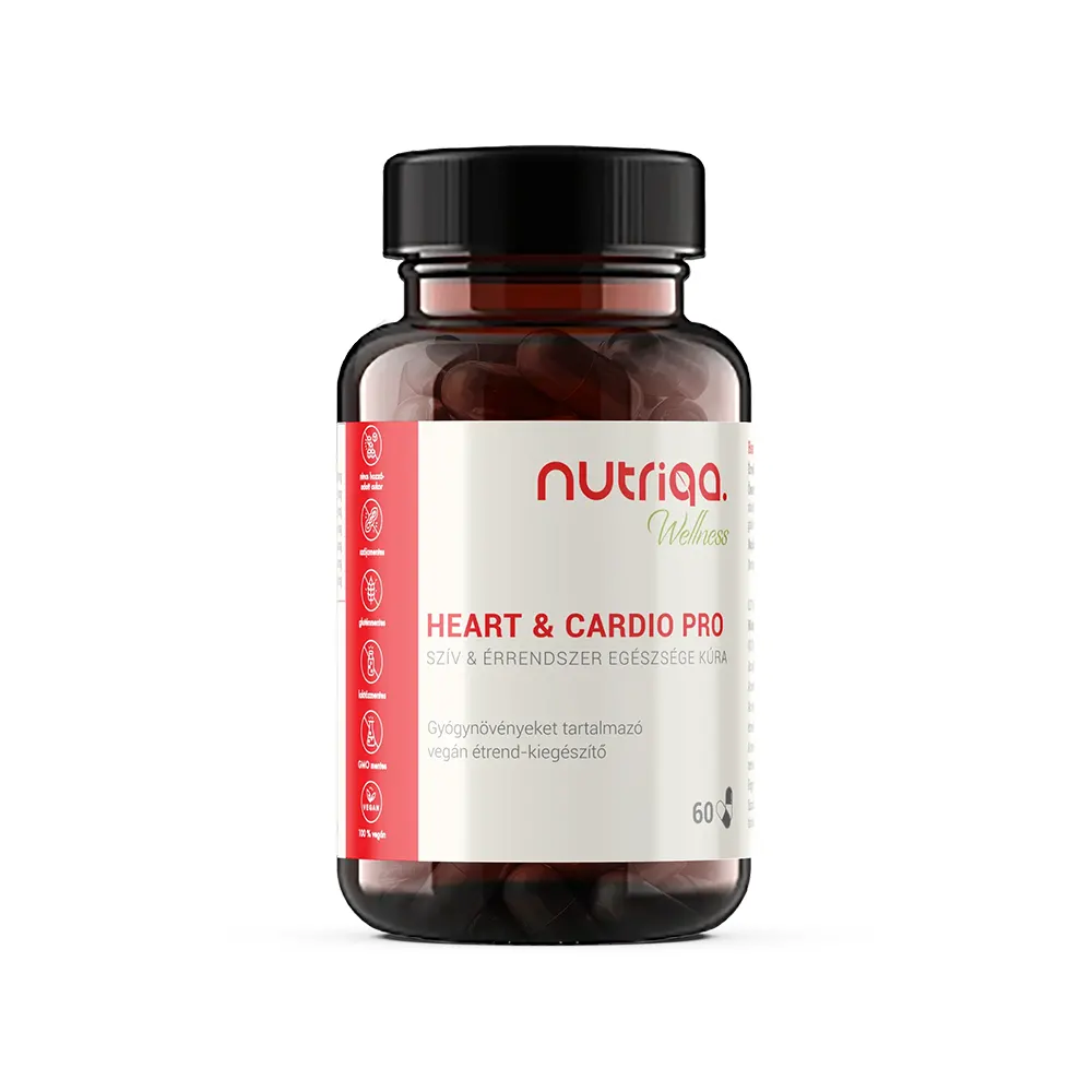 nutriqa-szv-es-errendszer-egeszsege.webp Nutriqa Heart & Cardio Pro Szív és Érrendszer Egészsége kapszula - 60db