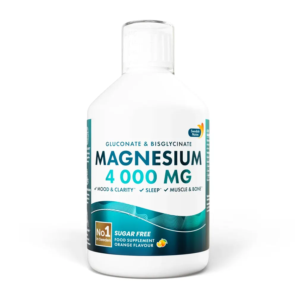Swedish Nutra Magnesium 4000mg magas dózisú folyékony magnézium - 500ml
