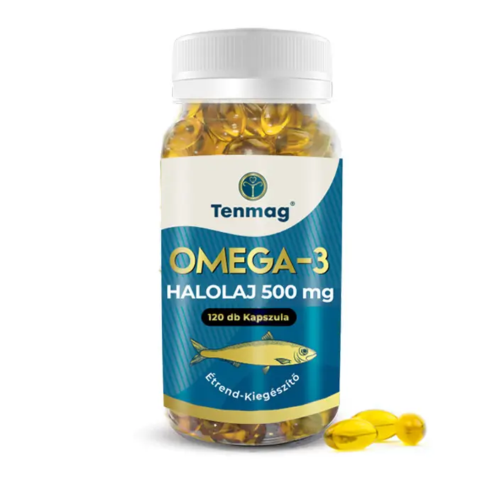 tenmag-omega-3-halolaj-kapszula.webp Tenmag Omega-3 Halolaj kapszula - 120db