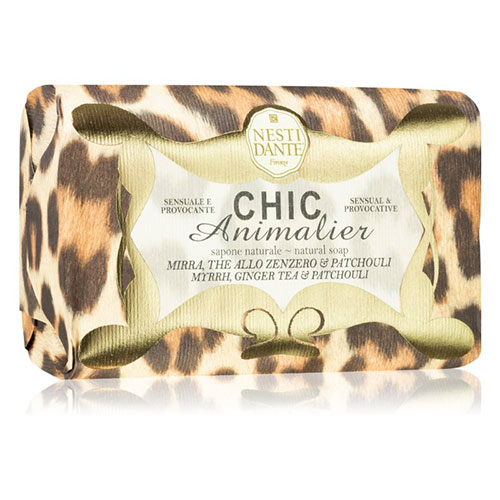 nesti-dante-chic-animalier-bronze-leopard-naturszappan-250g.jpg Nesti Dante Chic Animalier Bronze Leopard natúrszappan - 250g