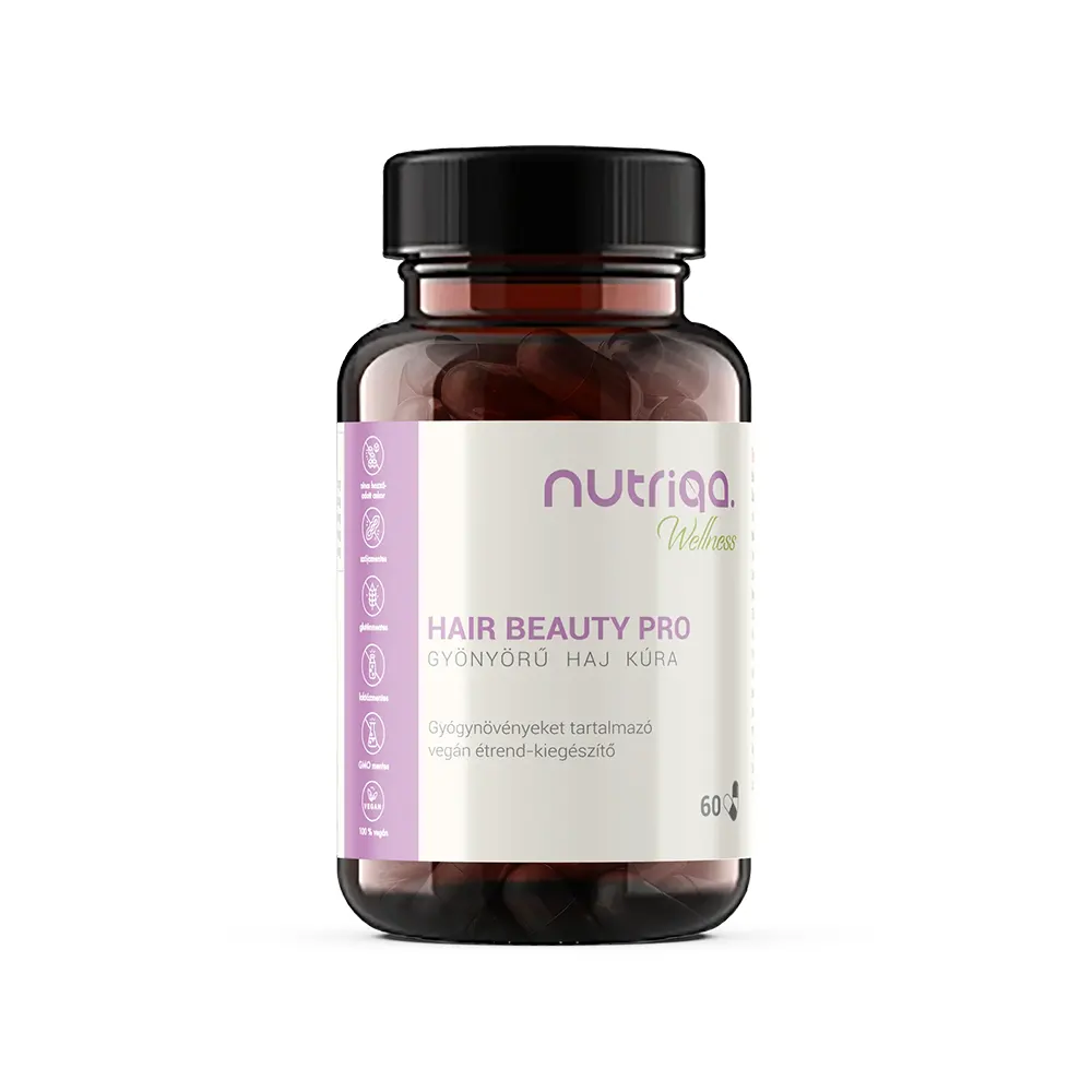 nutriqa-gyonyoru-haj-kapszula.webp Nutriqa Hair Beauty Pro Gyönyörű Haj kapszula - 60db
