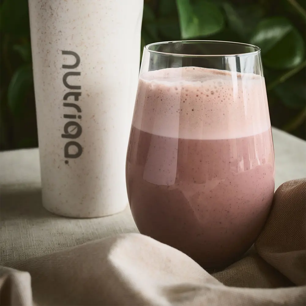 Nutriqa Vegán Fehérjepor Baobab-Aronia - 500g