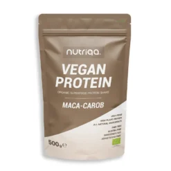 Nutriqa Vegán Fehérjepor Maca-Carob - 500g