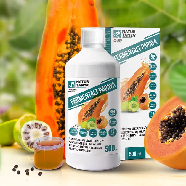 natur-tanya-papaya-koncentratum-3.webp Natur Tanya Fermentált Papaya koncentrátum - 500ml
