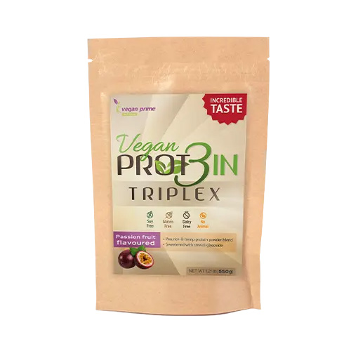 Netamin Vegan Protein Triplex növényi fehérje maracuja ízű - 550g