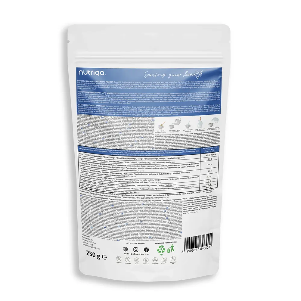 nutriqa-pillangoborso-maca-latte-2.webp Nutriqa Pillangóborsó - Maca Latte - 250g
