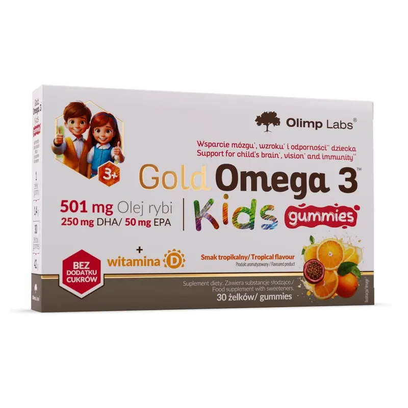olimp-labs-gold-omega-3-kids-gummies-gumicukor-gyerekeknek.webp Olimp Labs Gold Omega 3 Kids Gummies gumicukor gyerekeknek - 30db
