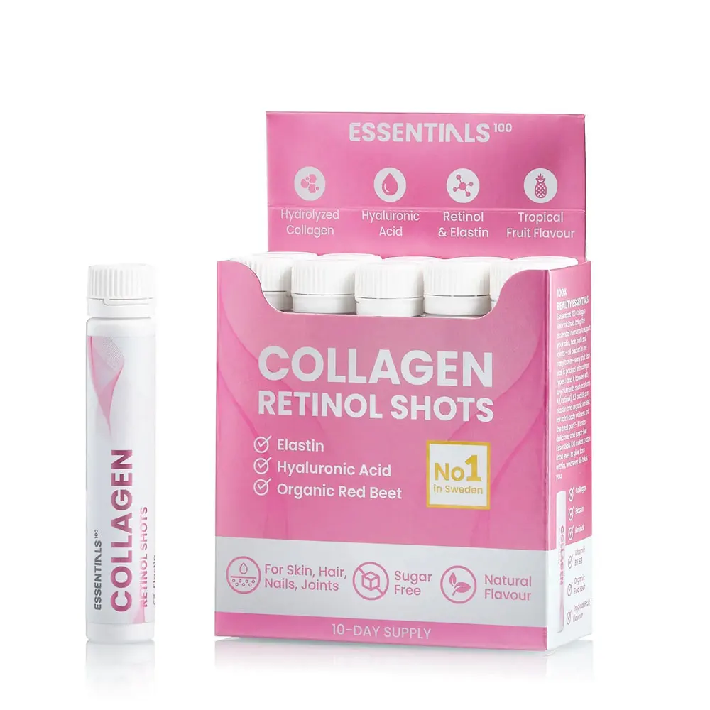 Swedish Nutra Collagen Retinol Shots ivóampulla - 10x25ml