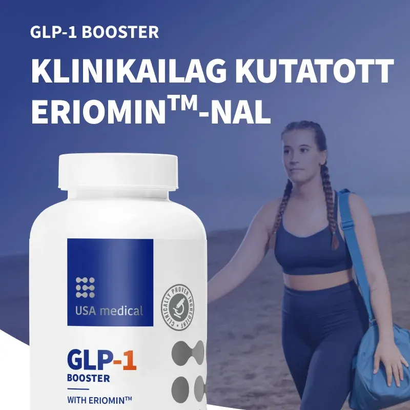 USA Medical GLP-1 Booster kapszula az anyagcsere-egyensúly támogatására - 60db