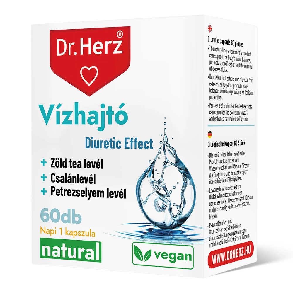 Dr. Herz Vízhajtó kapszula - 60db