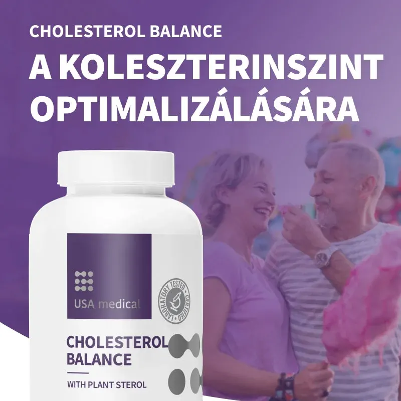 usa-medical-cholesterol-balance-kapszula-60db.webp USA Medical Cholesterol Balance Koleszterin Egyensúly kapszula - 60db