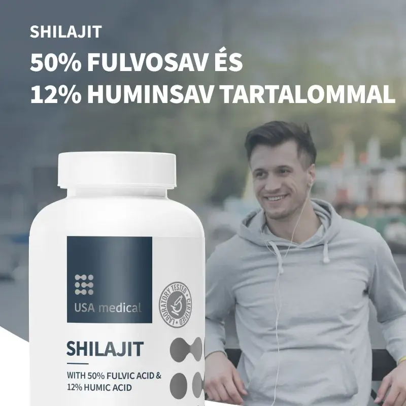 usa-medical-shilajit-kapszula-60db.webp USA Medical Shilajit kapszula 50% fulvosav tartalommal - 60db