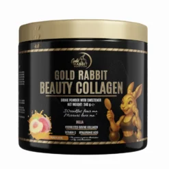 gold-rabbit-beauty-collagen-italpor-240g.webp Gold Rabbit Beauty Collagen hidrolizált marhakollagén italpor hialuronsavval - 240g