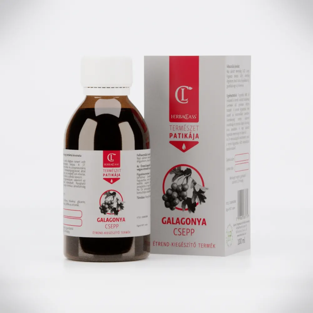 herbaclass-galagonya-csepp.webp Herbaclass Természet Patikája Galagonya csepp - 100ml