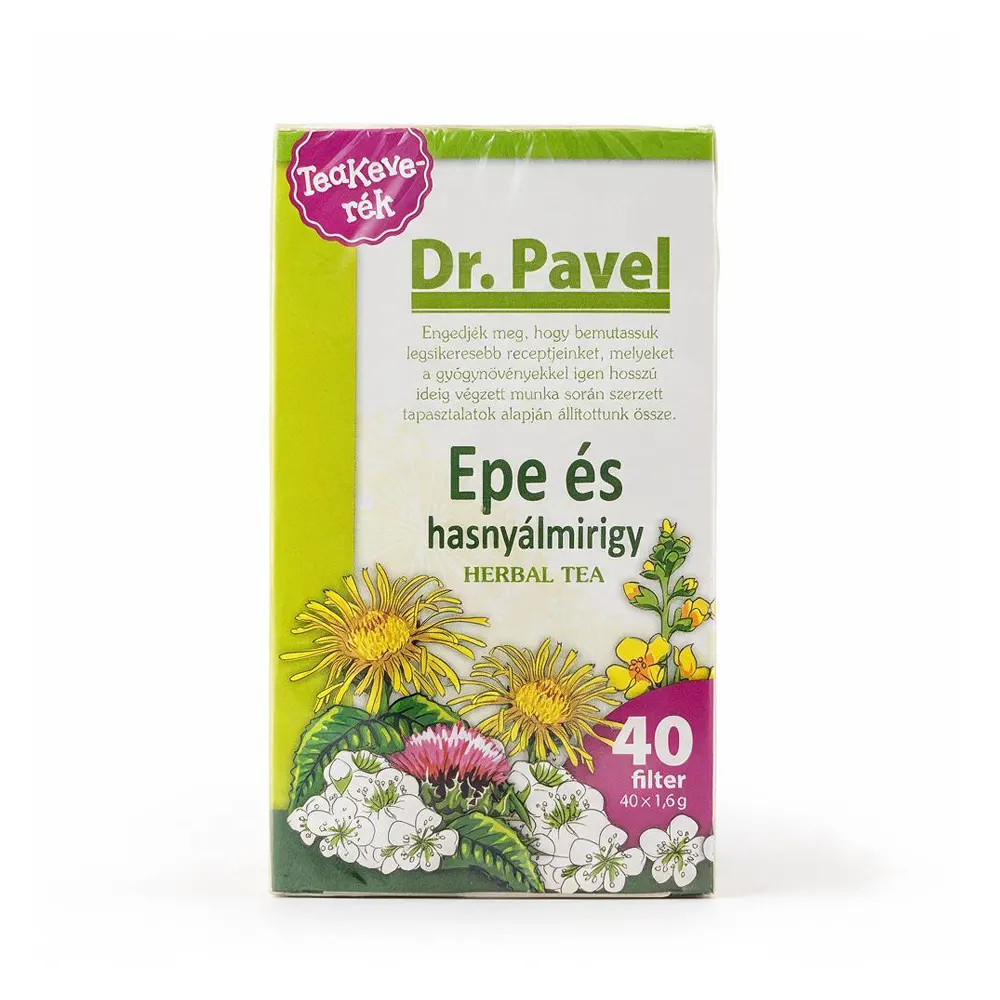 dr-pavel-epe-es-hasnyalmirigy-tea-filteres.webp Dr. Pavel Epe és Hasnyálmirigy filteres teakeverék - 40 filter