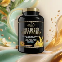 Gold Rabbit Prémium tejsavó fehérjepor földimogyoró - banán ízben - 1020g