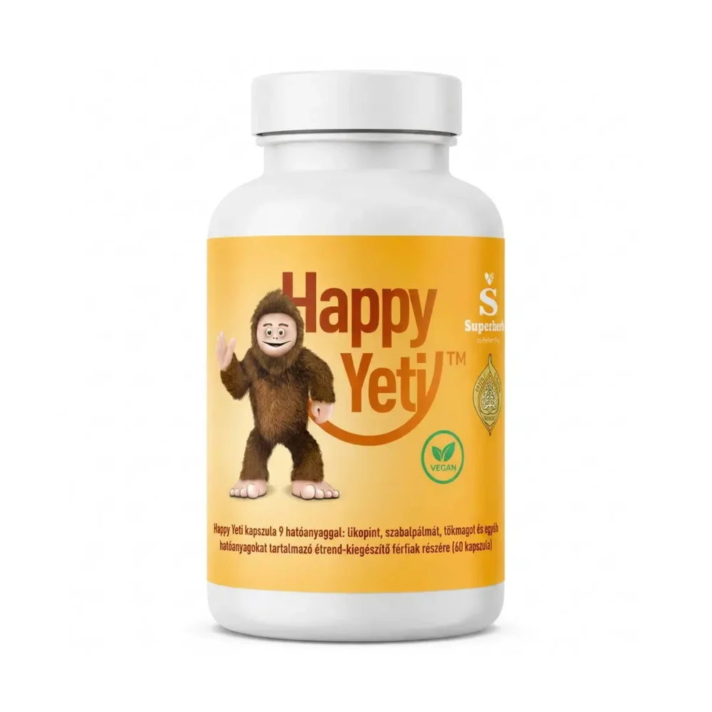 Superherb Happy Yeti prosztata komplex - 60db