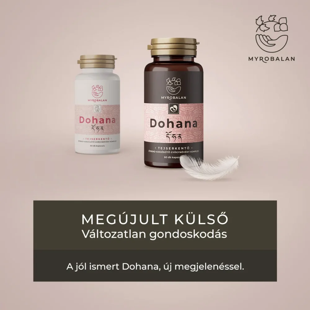 Myrobalan Dohana tejserkentő gyógynövényes kapszula - 60db