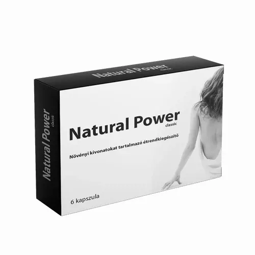 Natural Power étrend-kiegészítő kapszula férfiaknak - 6db