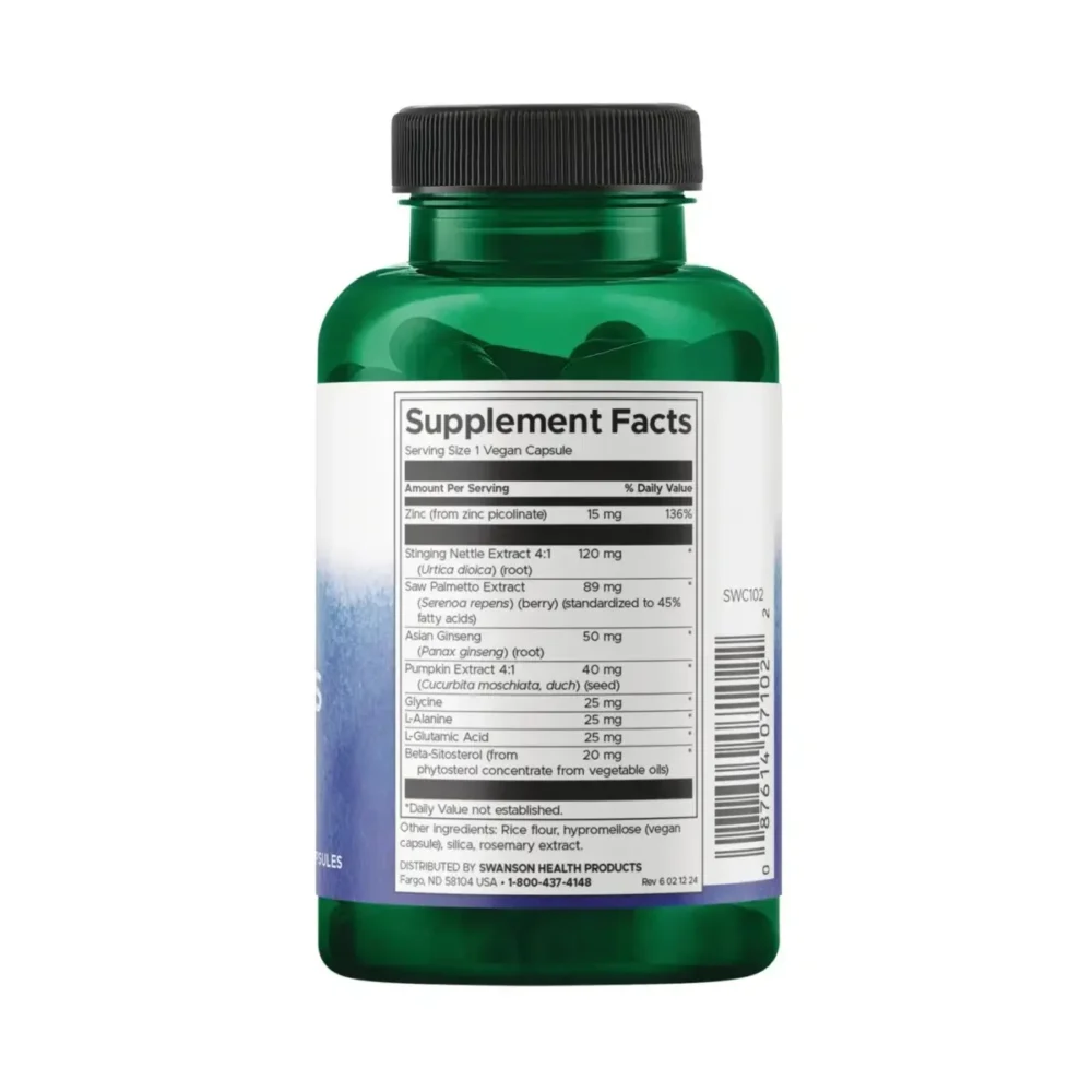 swanson-prostate-essentials.webp Swanson Prostate Essentials kapszula - 90db
