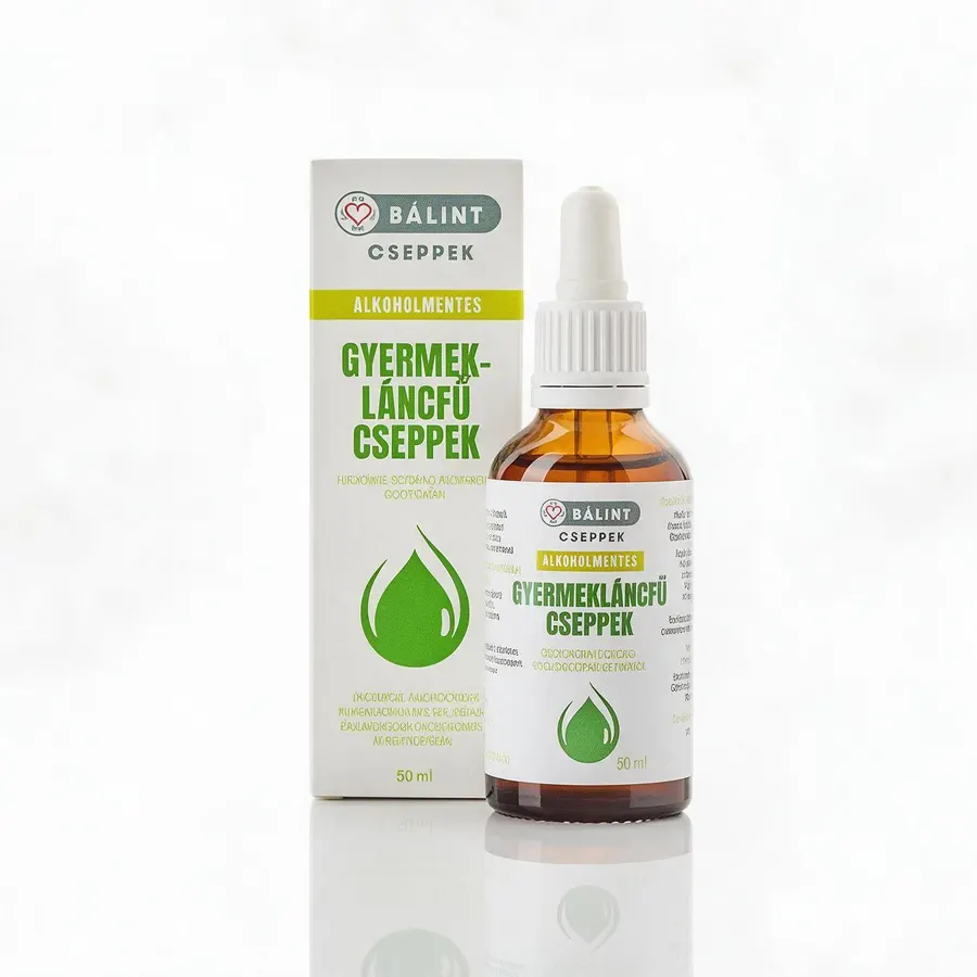 balint-cseppek-alkoholmentes-gyermeklancfu-cseppek.webp Bálint Cseppek Alkoholmentes Gyermekláncfű cseppek - 50ml
