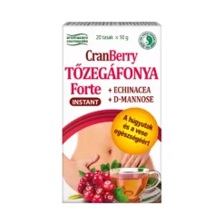 Dr. Chen Instant Tőzegáfonya Forte italpor echinaceával és D-mannózzal - 20x10g