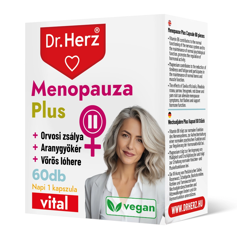 dr-herz-menopauza-plus-kapszula.webp Dr. Herz Menopauza Plus kapszula - 60db