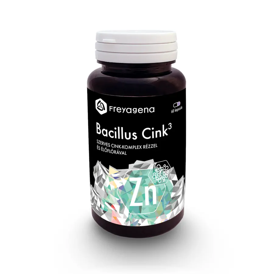 Freyagena Bacillus Cink3 kapszula  - 60db
