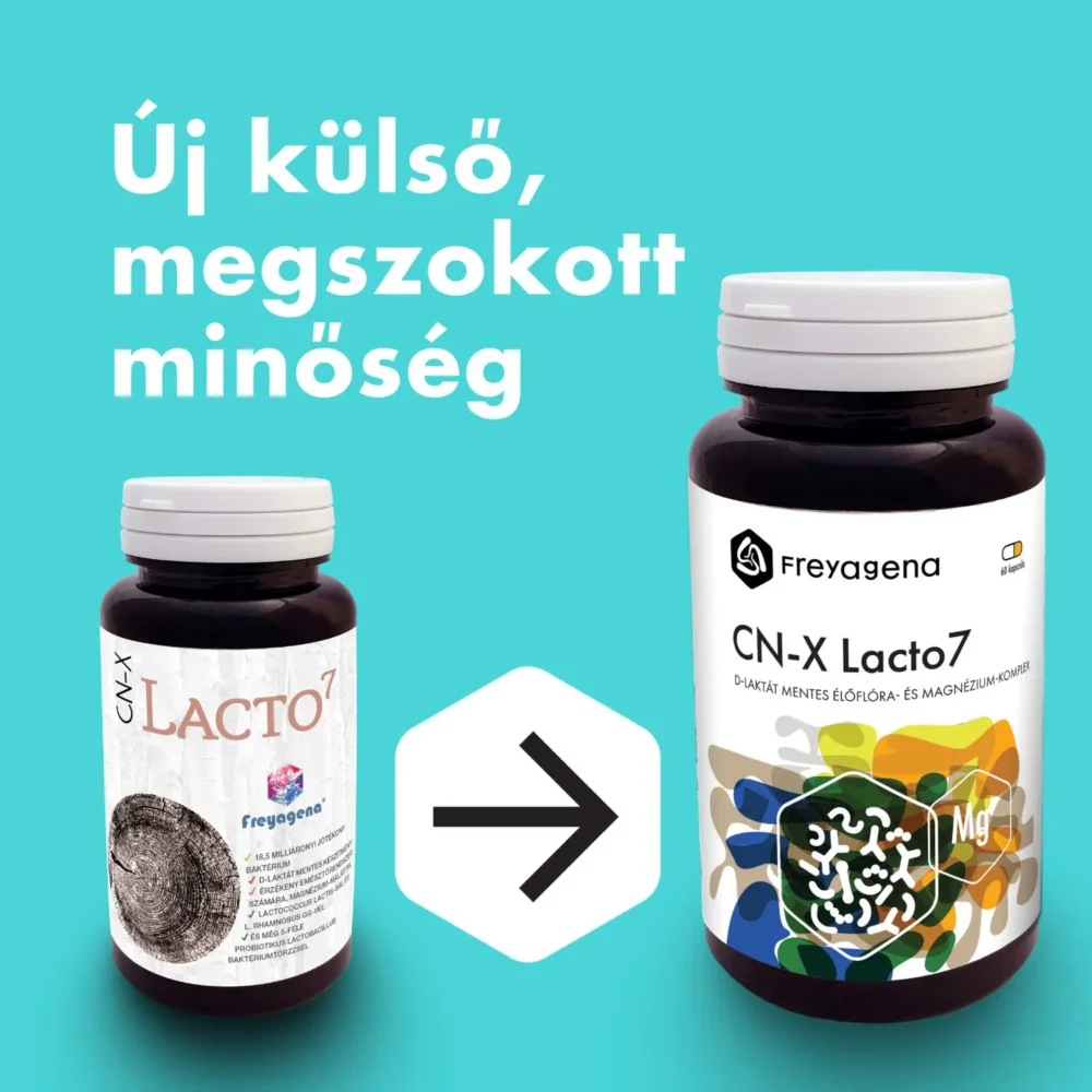 Freyagena CN-X Lacto 7 probiotikum kapszula - 60db