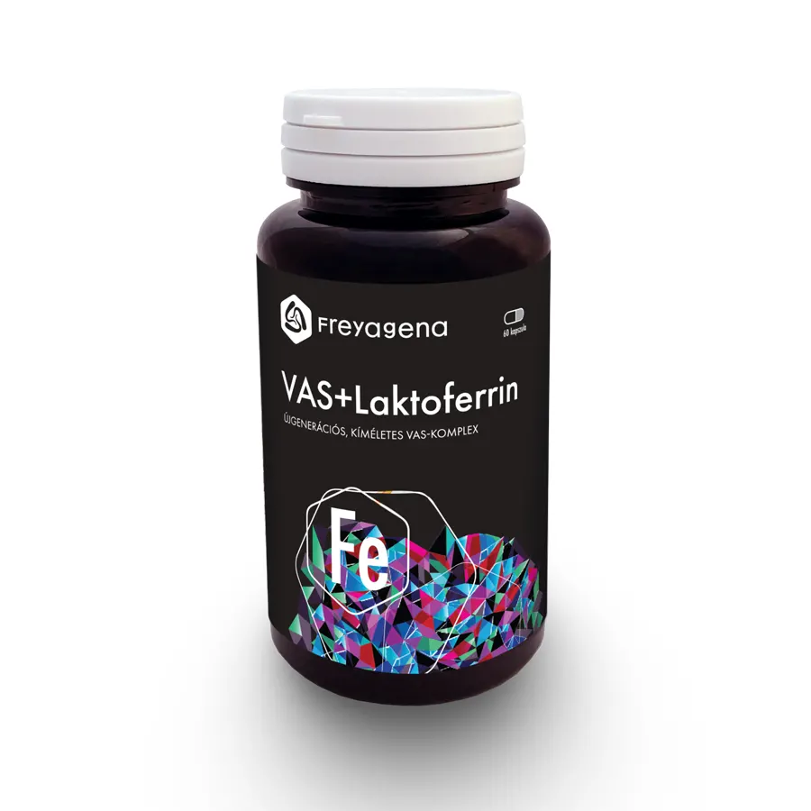 freyagena-vas-laktoferrin.webp Freyagena Vas+Laktoferrin kapszula - 60db